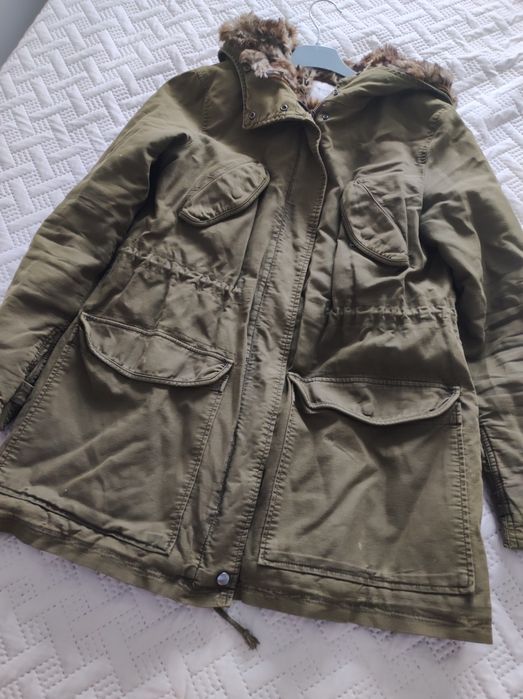 kurtka parka zara
