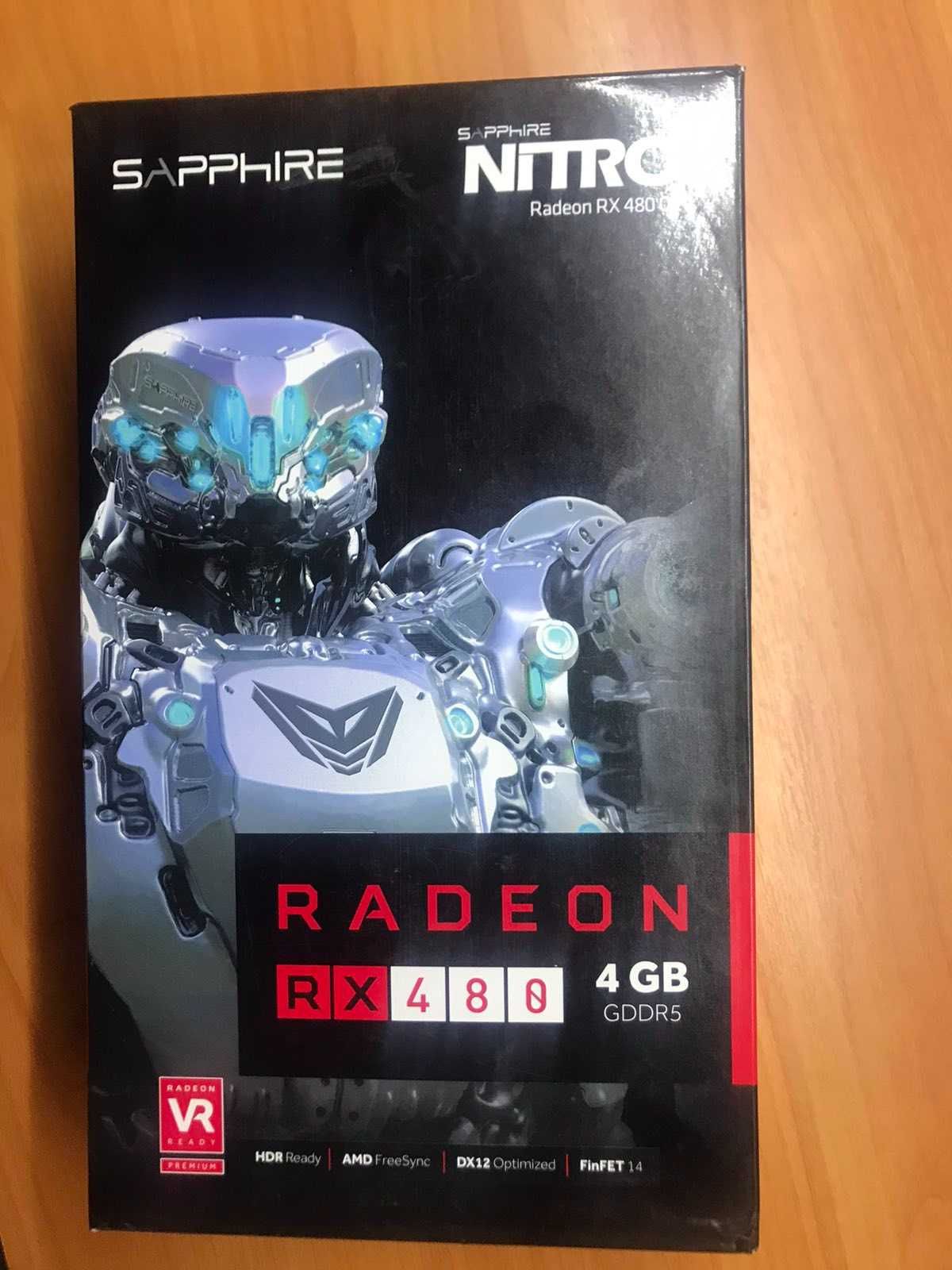 Відеокарта Saphire nitro Radeon RX 480 4 gb DDR5