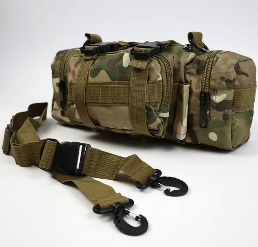 Тактичний рюкзак місткий 100л зі зйомним органайзером-сумкою