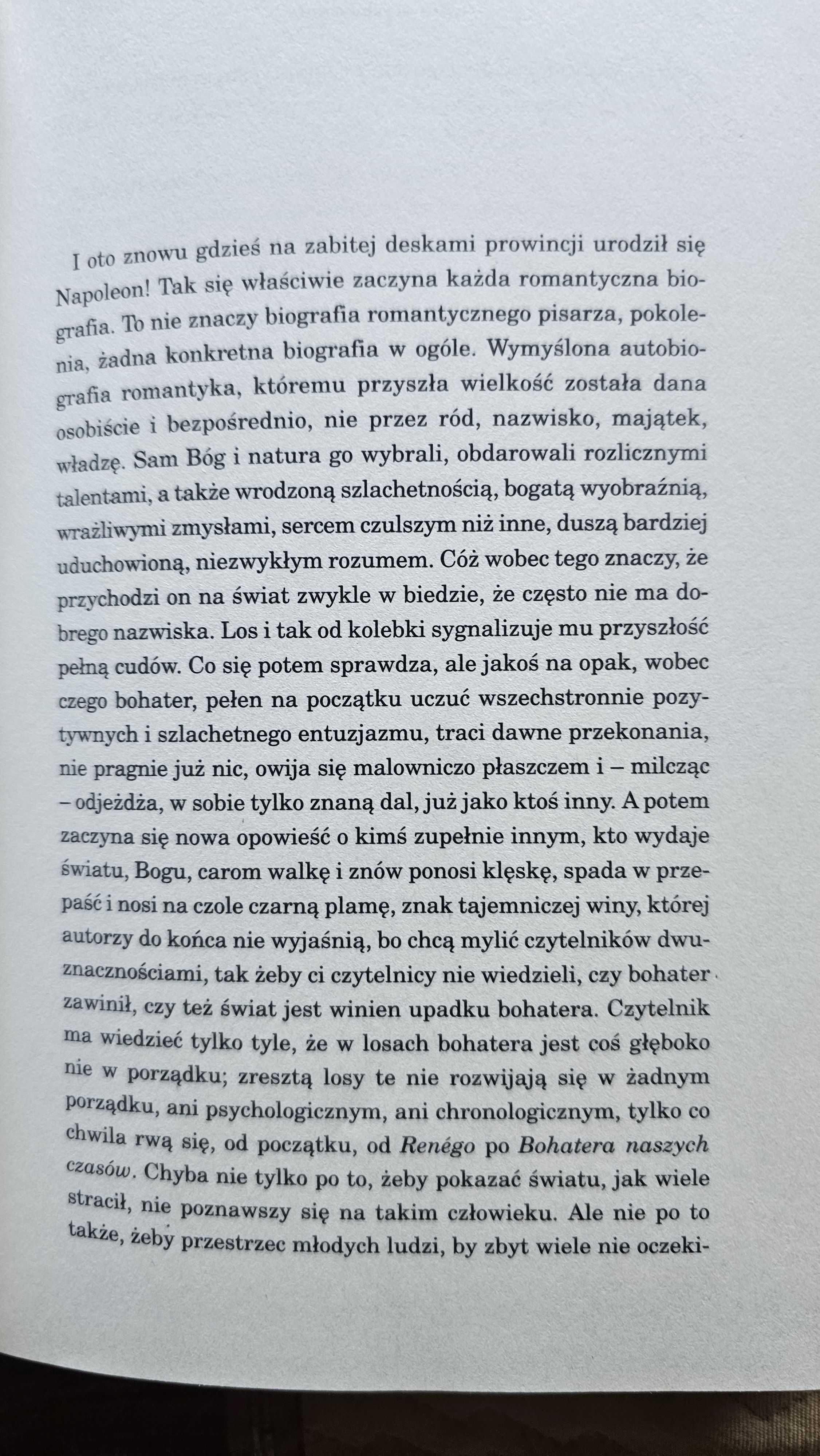 A7 Marta Piwińska - Złe wychowanie Romantyzm monografia bohatera SPIS