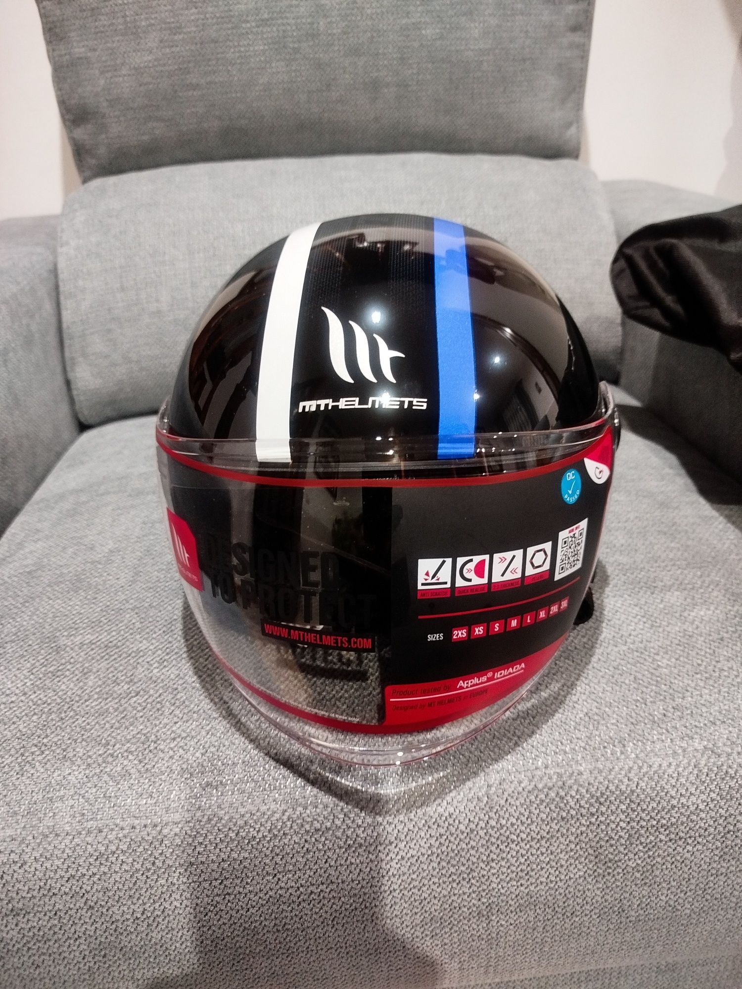 Capacete novo tamanho S