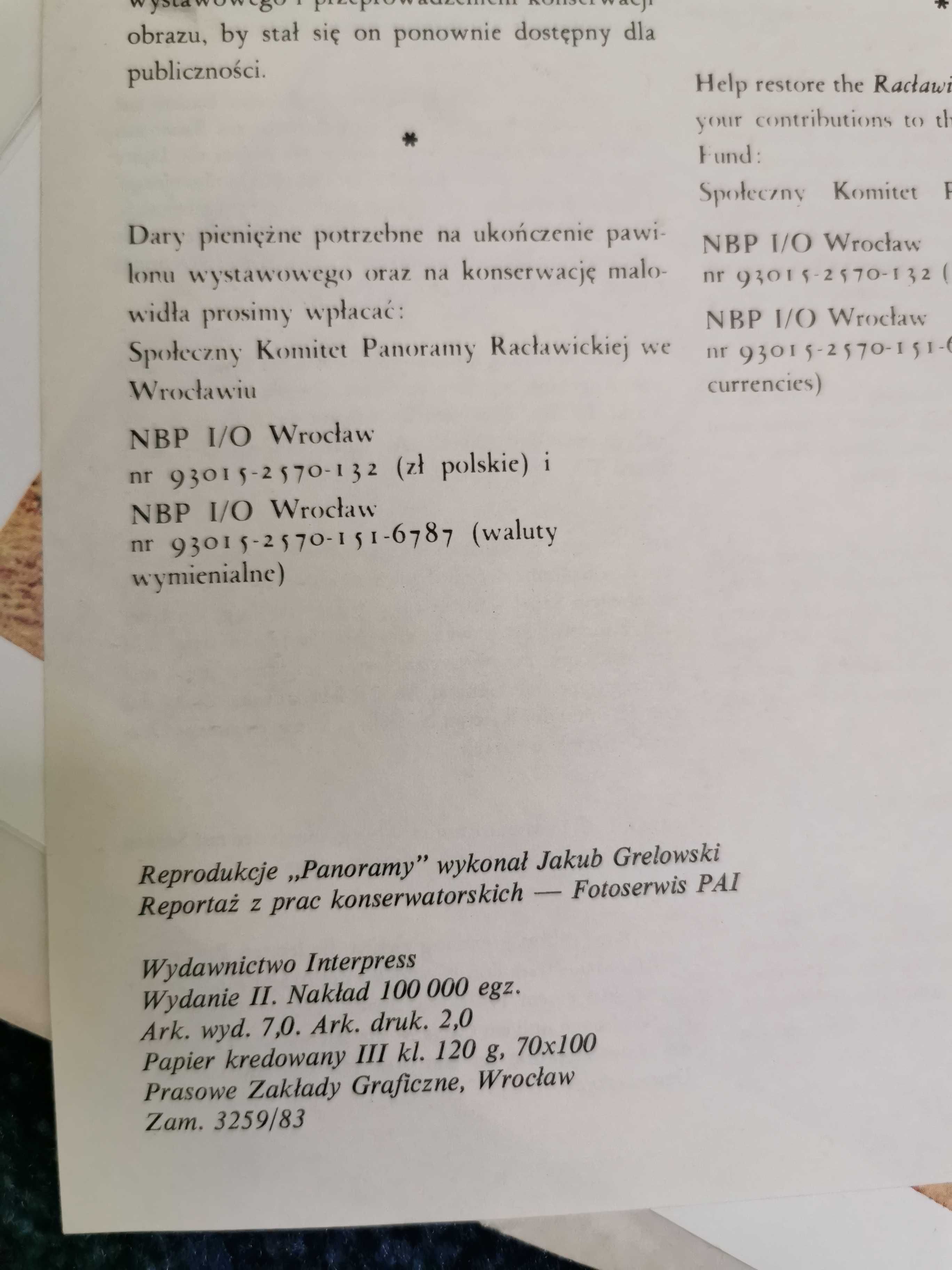 Reprodukcje Panorama Racławicka Antyk!