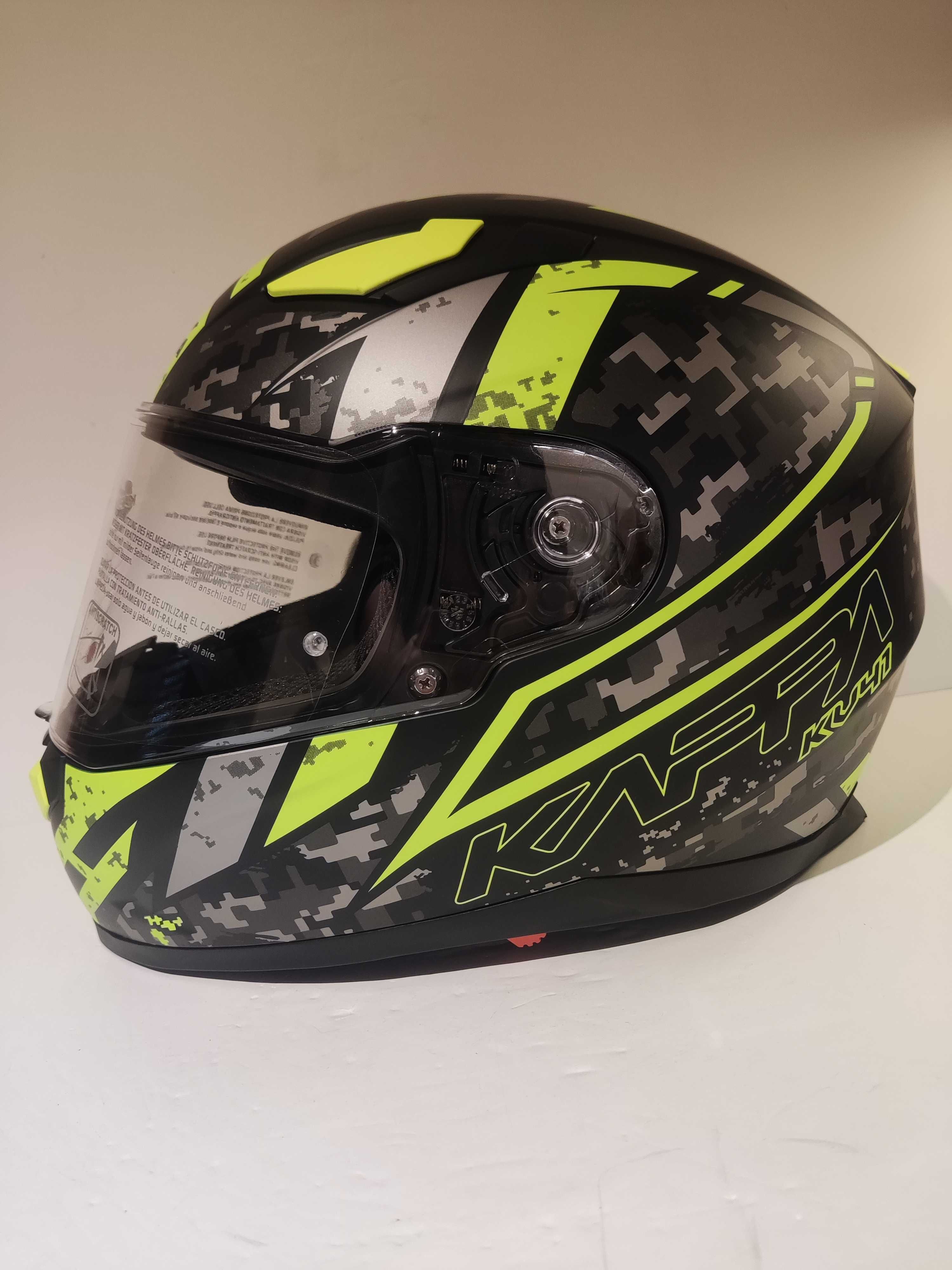 Capacete Kappa dupla-viseira mota scooter novo