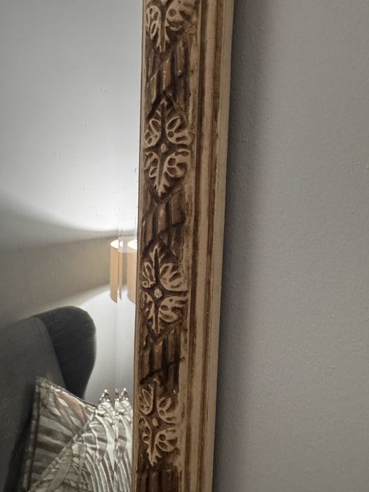 Vintage Espelho Antigo talha trabalhada