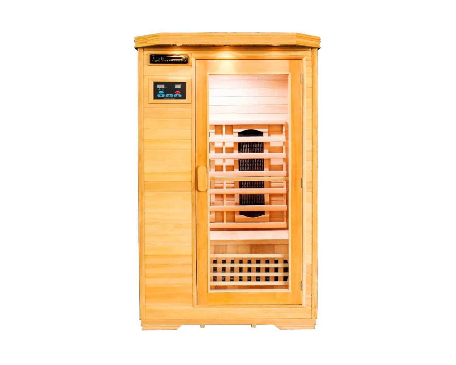 Sauna Infrared Verona Mini promienniki kwarcowe 1 osobowa