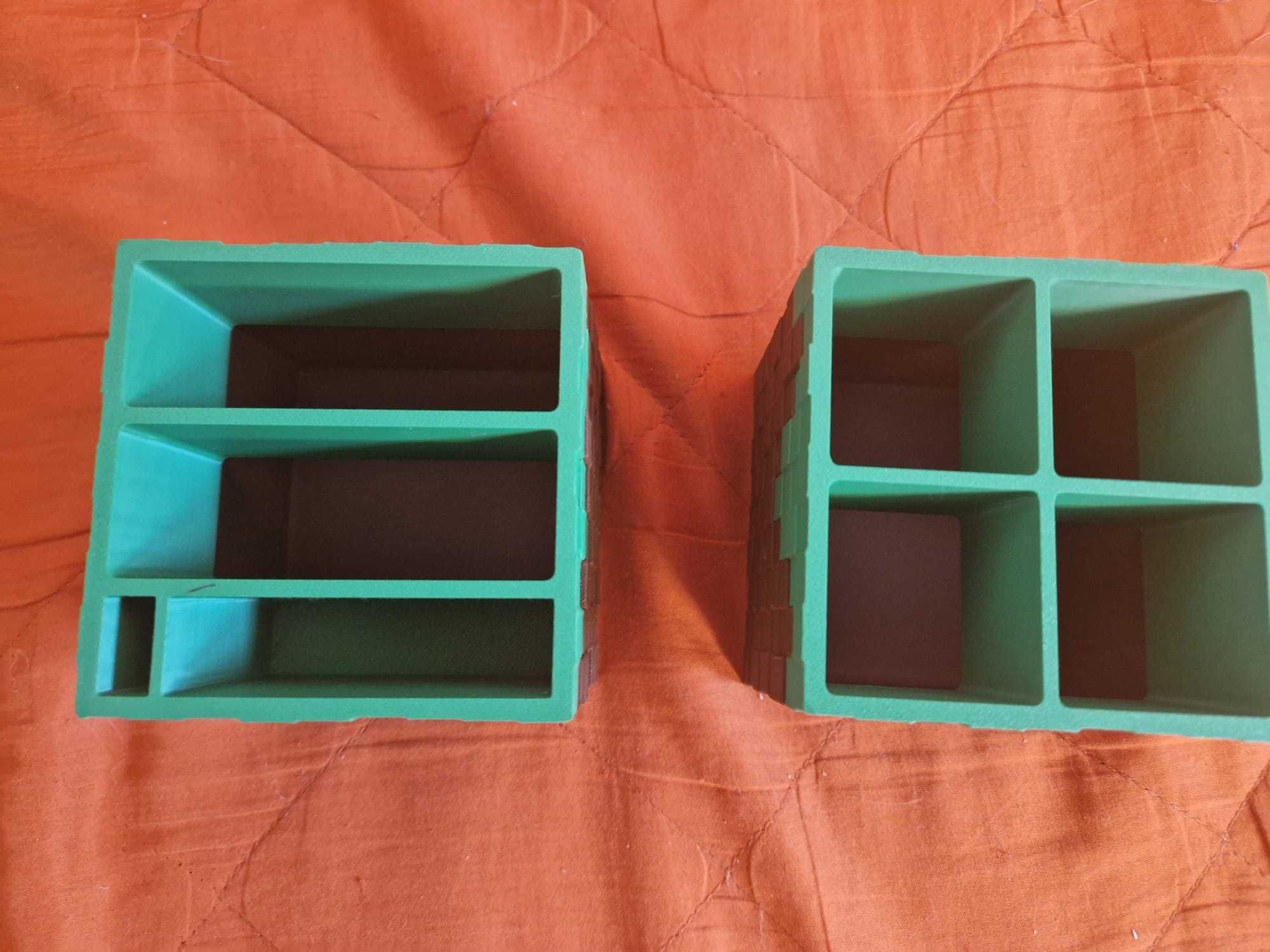 organizer na biurko Minecraft