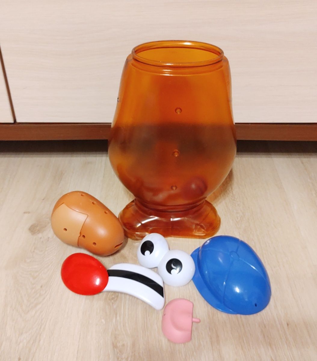 Pojemnik na zabawkę ziemniak, bulwa. Toy Story. Można doczepiać elem.