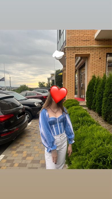 Корсет вишиванка