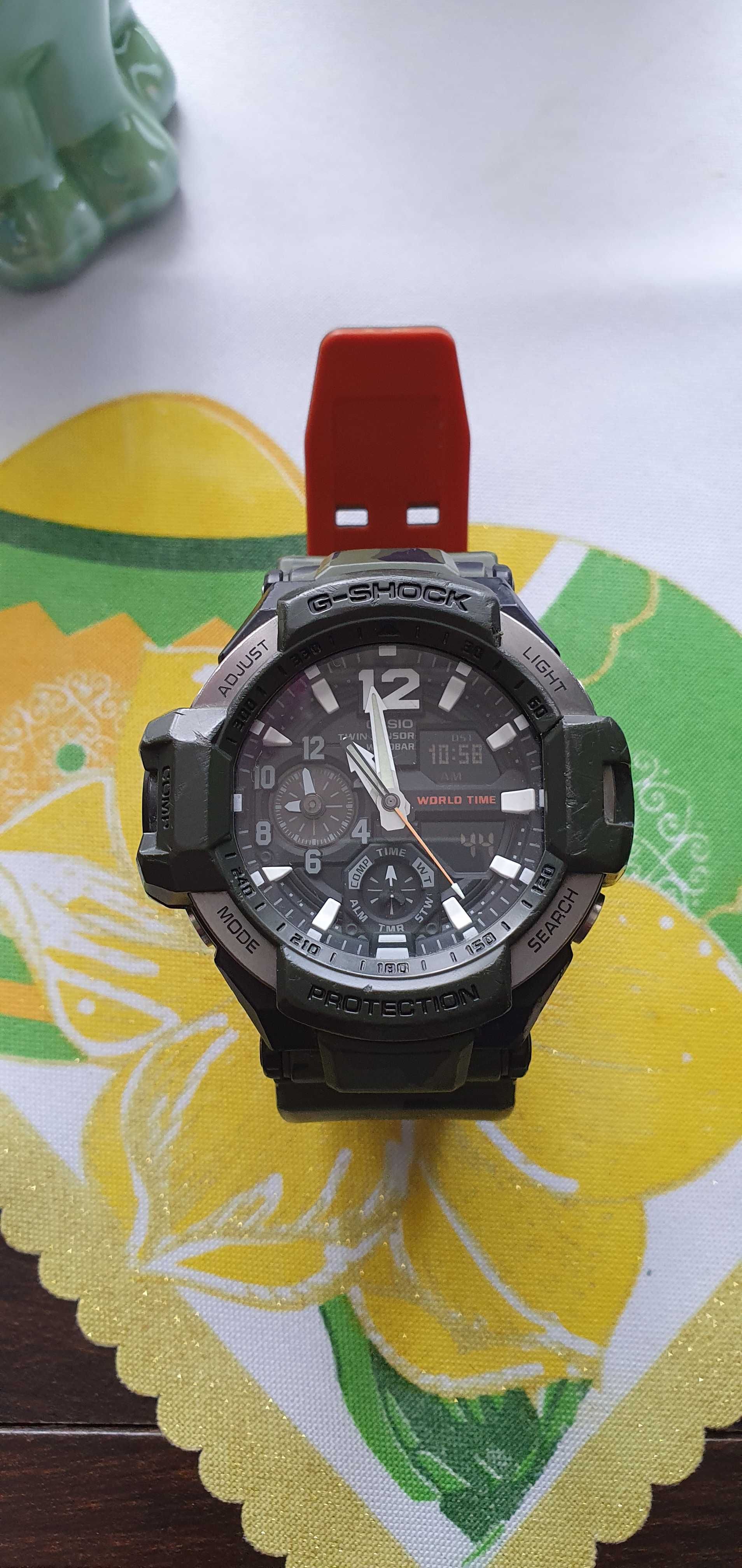 G-shock GA 1100 Test szczelności z wymiana baterii w dniu 18.04.25r