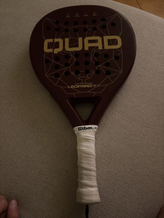 Raquete Padel quad leopard 2025