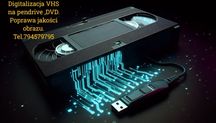 Digitalizacja nagrań kaset VHS, miniDV, Digital 8, VHS-C, na pendrive