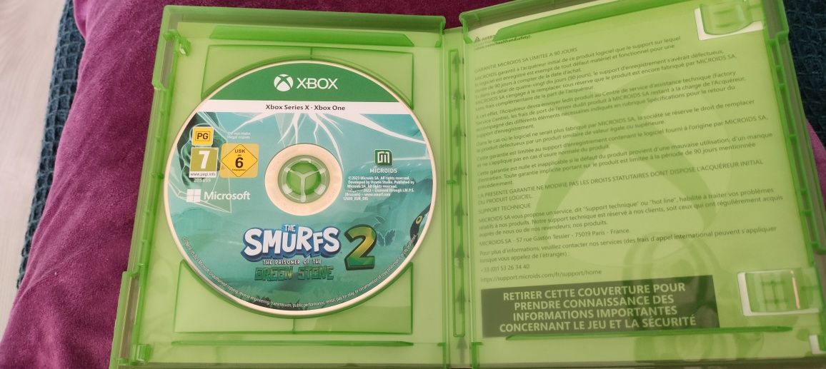 Gra smerfy 2 Xbox series x/ one