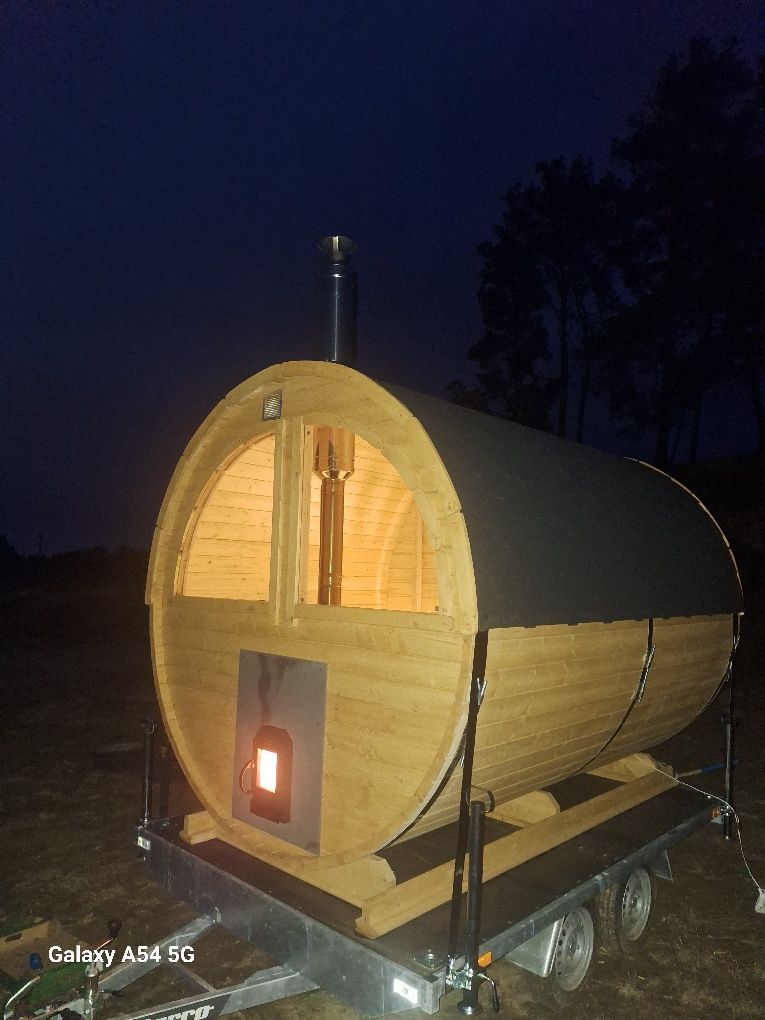 Mobilna balia i sauna