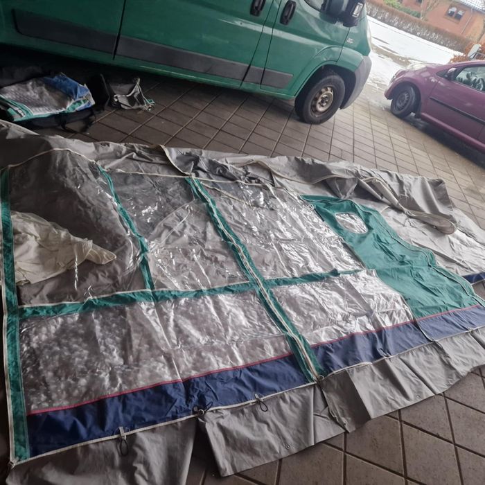 Przedsionek do przyczepy kempingowej, namiot Isabella letni Sun Flex G