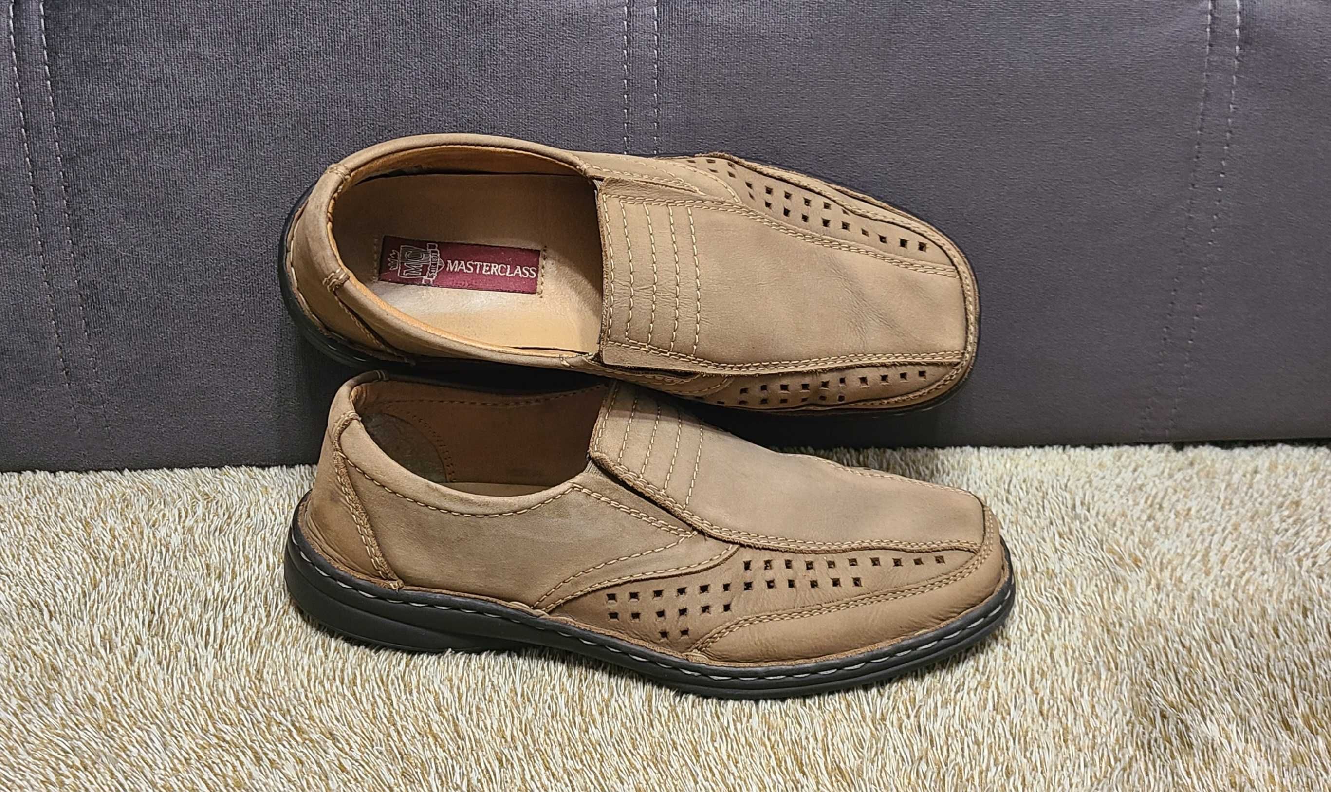 Мужские кожаные туфли на лето от венгерского бренда MASTERCLASS