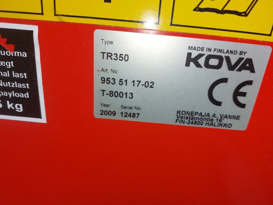 Przyczepa Husqvarna Profi do traktorów i riderów TR 350