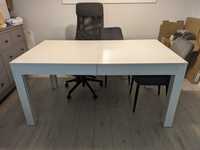 Stół rozkładany wenus 160 x 90 biały mat (rozkładany do 300 cm)