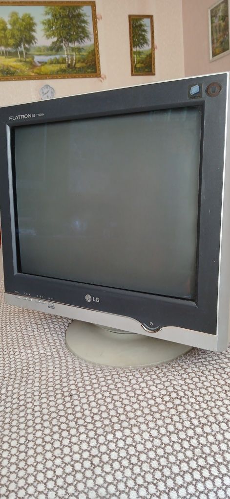 Монитор LG рабочий.