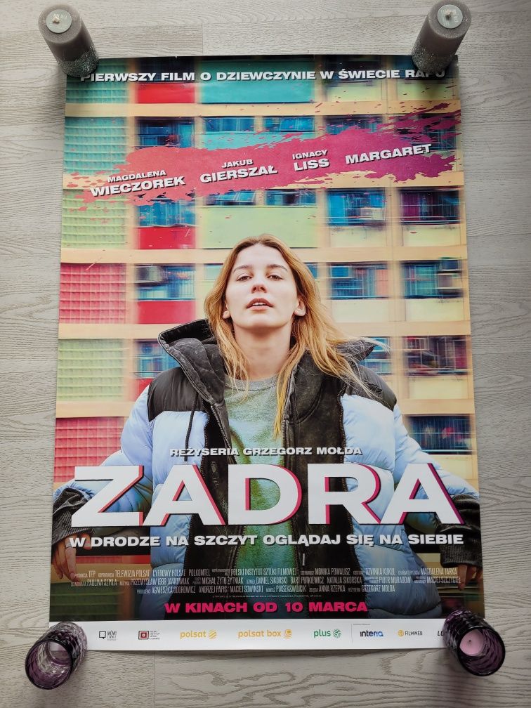 Plakat kinowy z filmu Zadra Gierszał Margaret