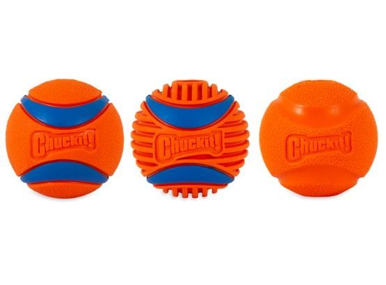 Zestaw piłek dla psa do aportowania 6,5cm - Chuckit Rozmiar M 3pak