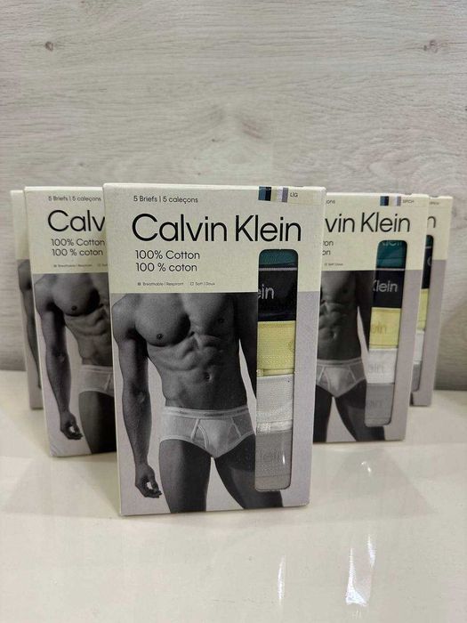 Чоловічі труси бріфи Calvin Klein набір 5 штук