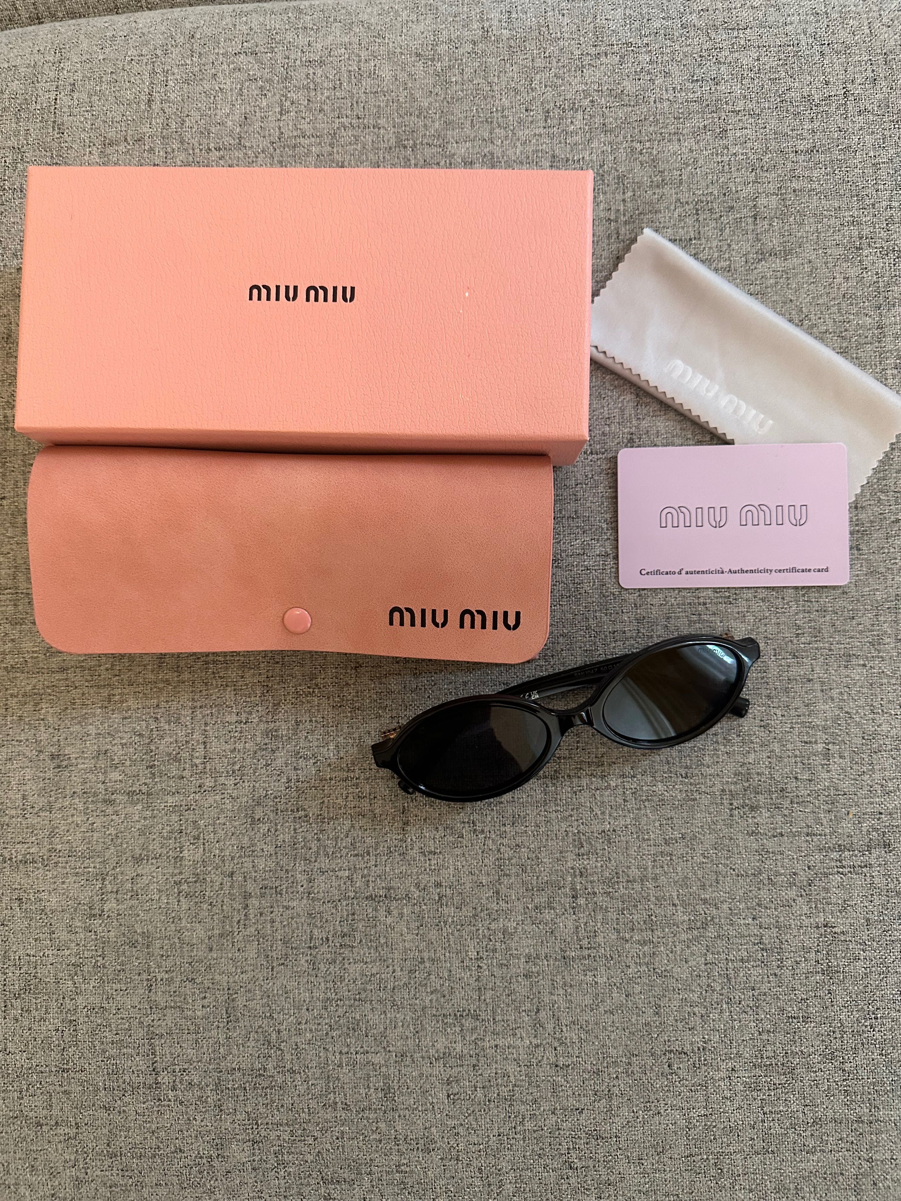 Okulary przeciwsłoneczne Miu Miu