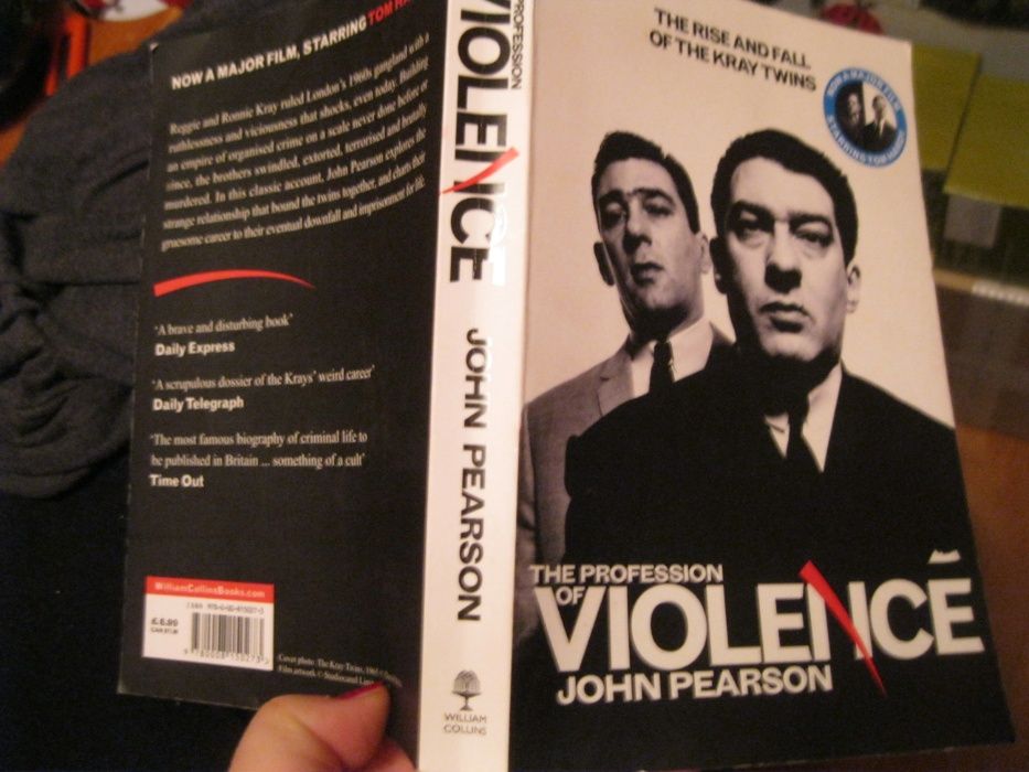 john pearson profession of violence детектив книга английский язык