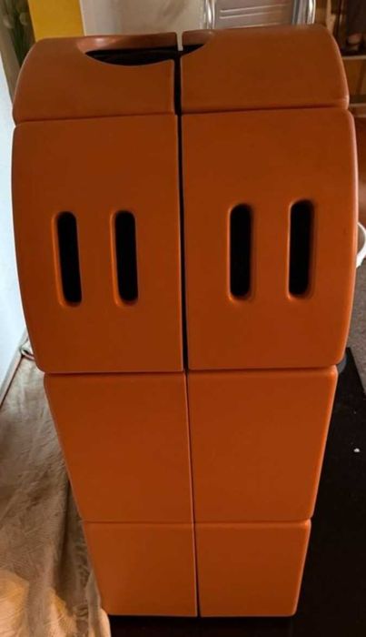 Kominek piecyk kaflowy - stylowy , solidny , gotowy do montazu.