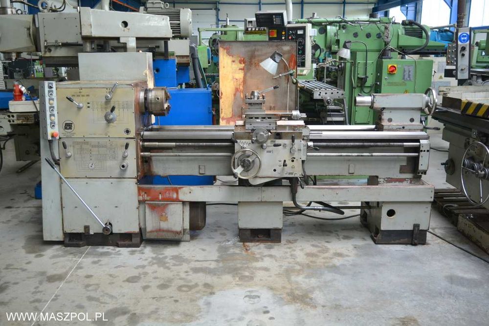 Tokarka TUR 50 S x 1500 -  wrzeciono fi - 90 mm - SUPER STAN - FILM
