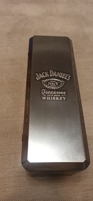 Коробка залізна из под віскі (из под виски) Джек Дениелс, колекційна.