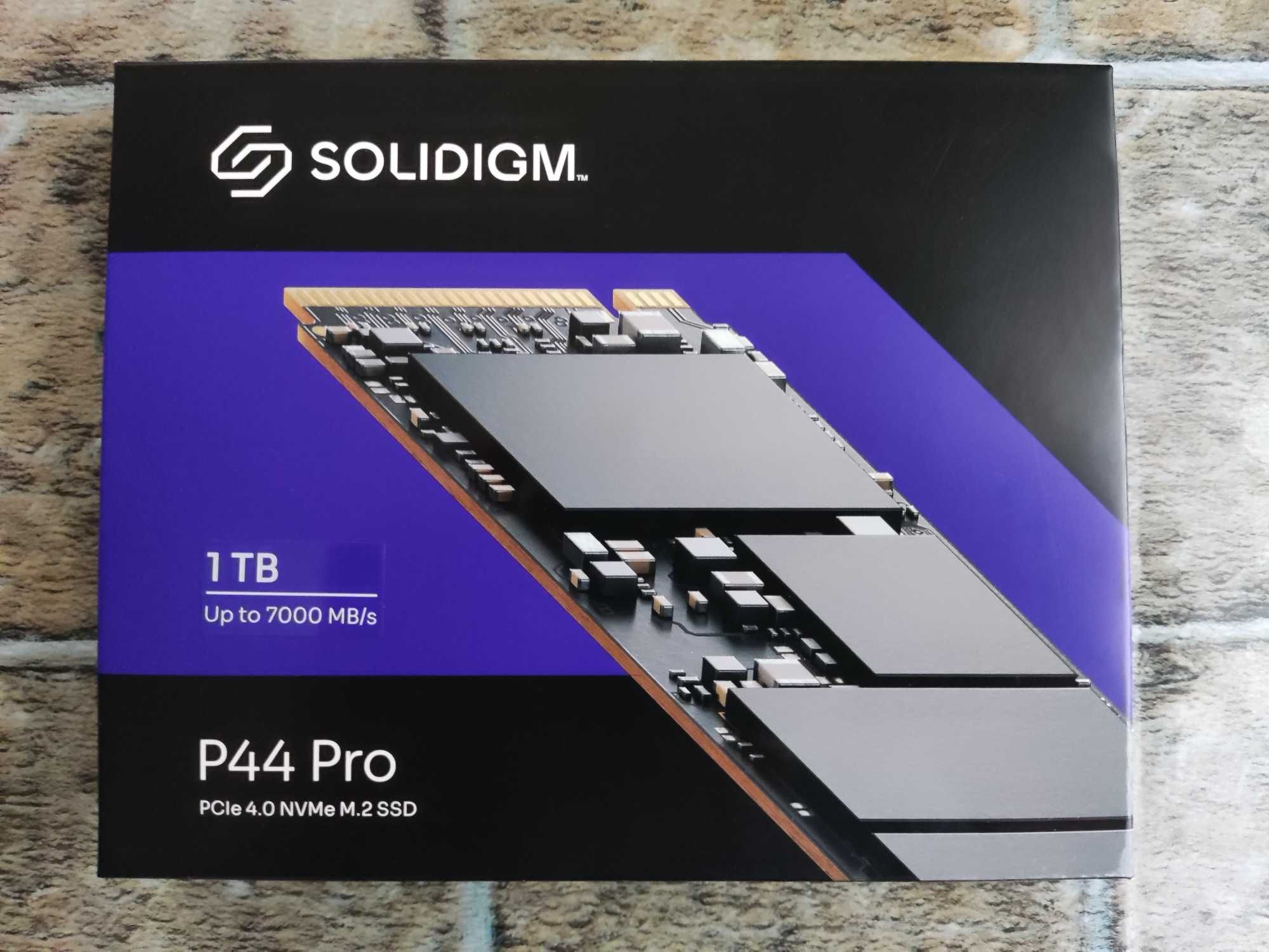 SSD Solidigm P44 Pro 1TB M.2 PCIe Gen4x4 3D TLC (SSDPFKKW010X7X1)