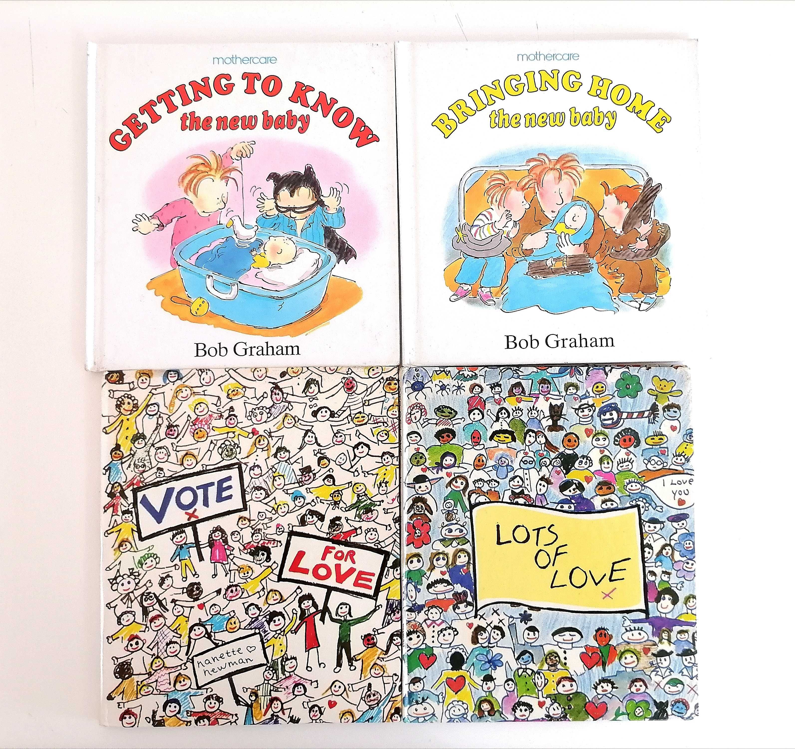 Livros infantis em Ingles Nanette Newman e de Bob Graham