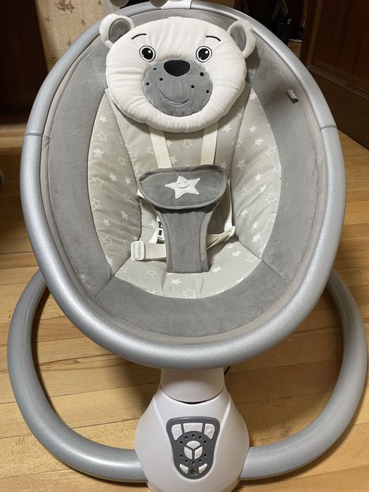 Smiki, Кресло-качалка, мишка, серое(6986441)