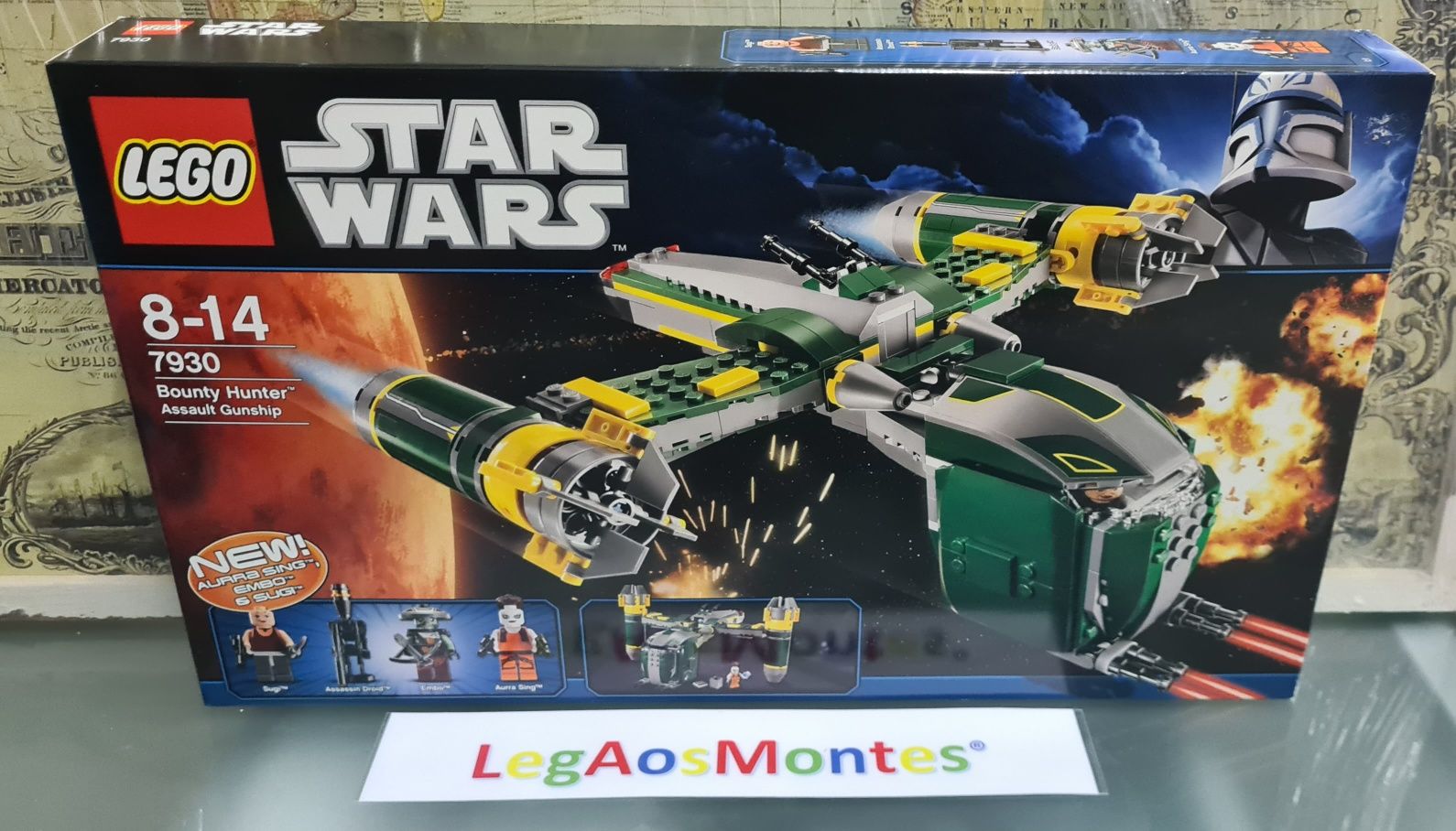 Lego Star Wars. Novos e Selados #8089 #7930 #75013 #7754 #4501