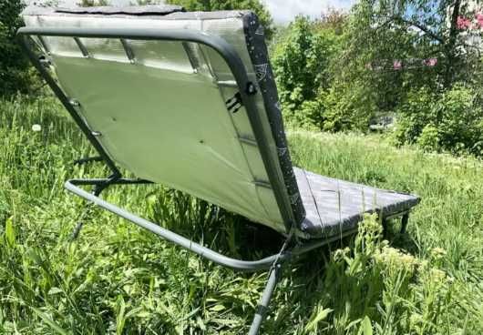 Розкладачка М60 з матрацом 6 см і подушкою, розкладушка