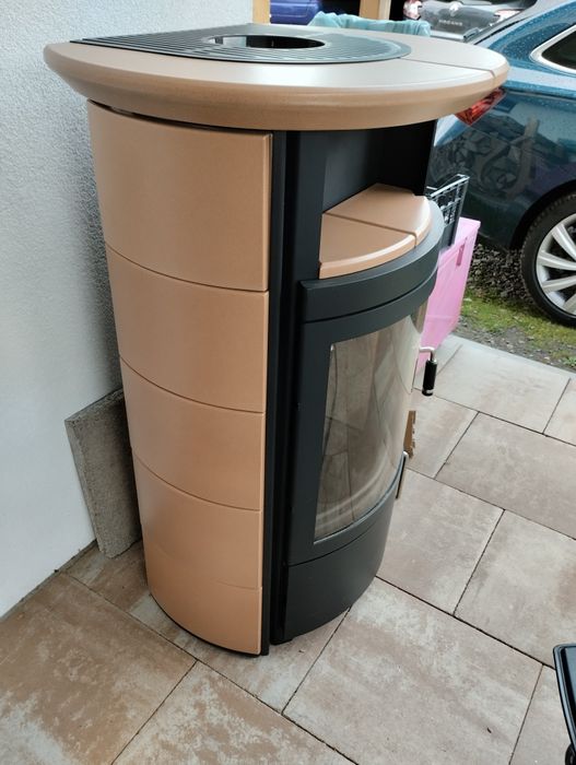 Kominek kafelkowy koza  kominek piec kafelkowy
