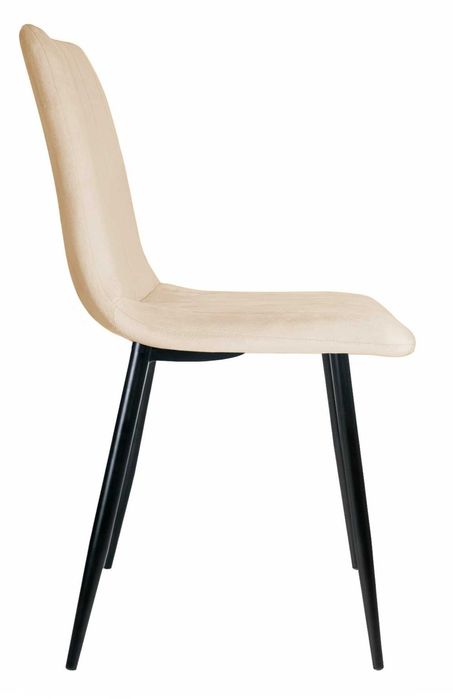 Welurowe krzesło tapicerowane do salonu i jadalni. Nowe. Wysyłka 24h