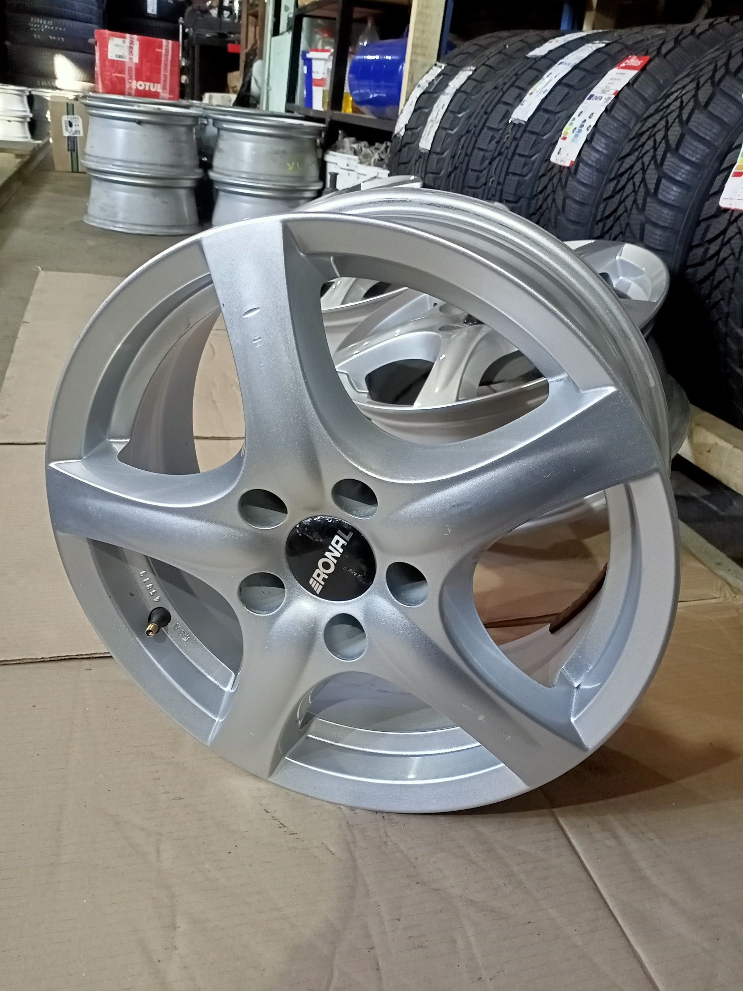 Литі диски ronal r16 5/112 6,5j et38 skoda audi VW mercedes шкода ауді