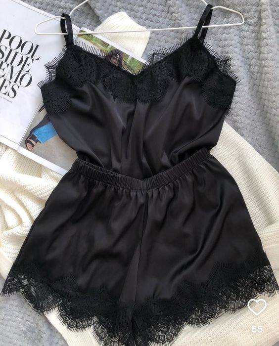 Пижама атласная цветные