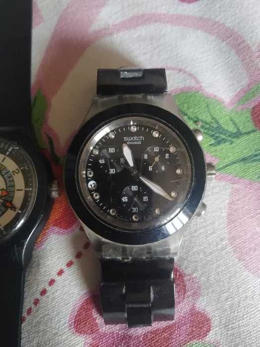 **3 relógios swatch senhora, tudo 25€+ oferta bijuteria***