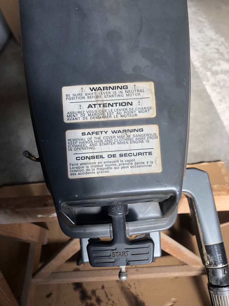 Motor barco susuki  4cv