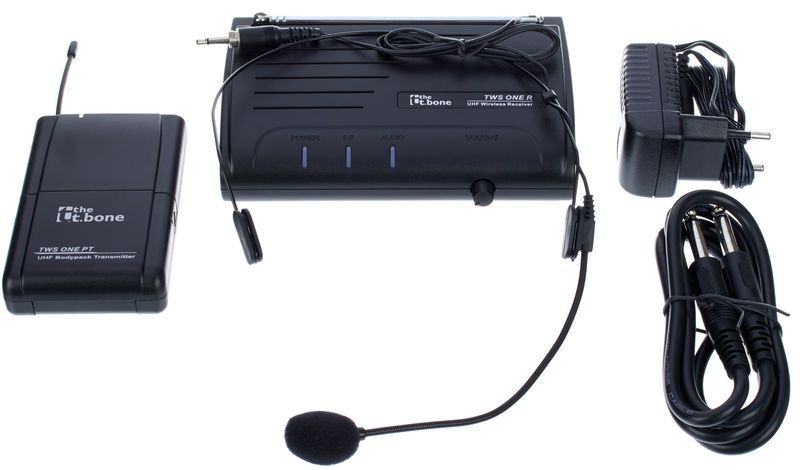 Microfone de Lapela c/headset-Solução para ginásios, formação, edição