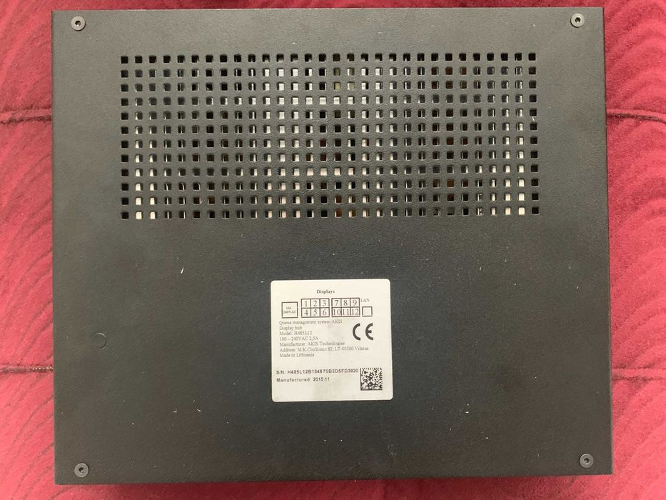 Hub H485L12 konwerter LAN - RS485 QMS AKIS