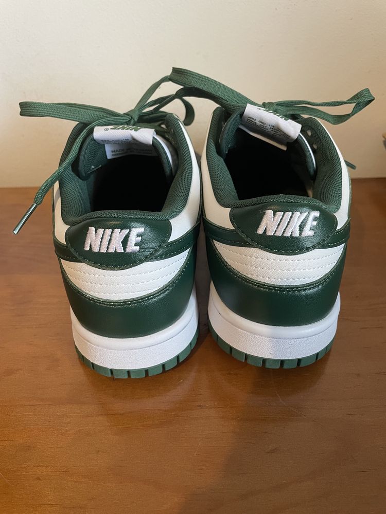 Nike Dunk Michigan State Green