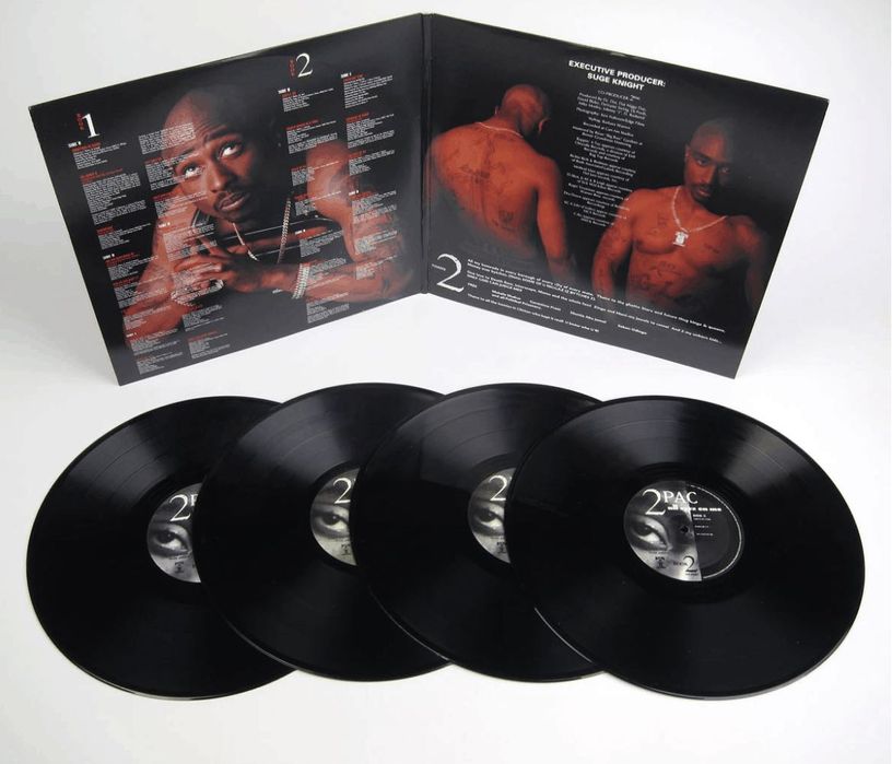 Vinyl - 2pac (Tupac Shakur) All Eyez on Me (4xLP)