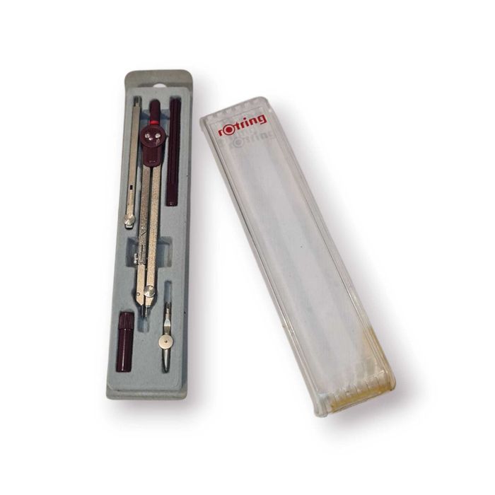 Compasso Rotring R529118 – Conjunto Completo com Caixa Original