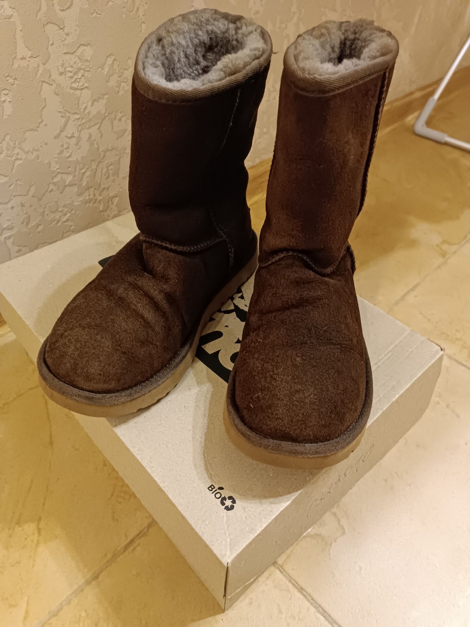 Угги зимние замшевые Ugg
