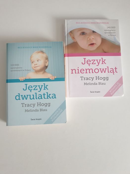 Komplet książek język niemowląt i język dwulatka