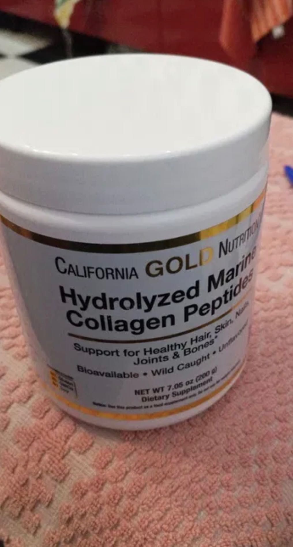 Морський колаген пептид California Gold Nutrition