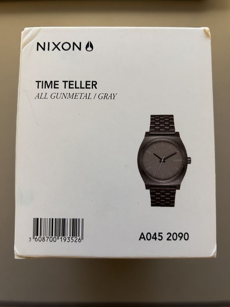 Nixon time teller gray